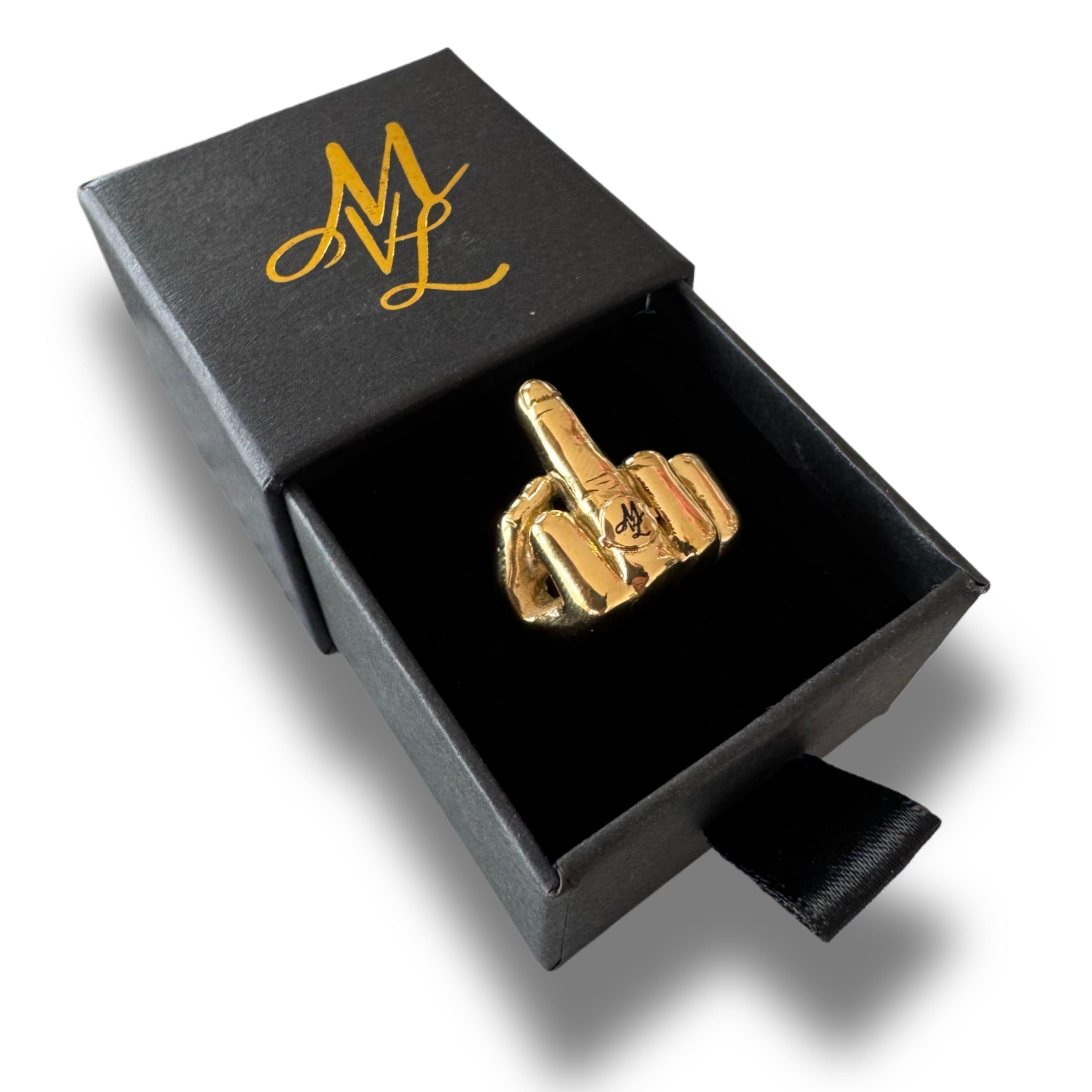 MVL Mittelfingerring - Gold