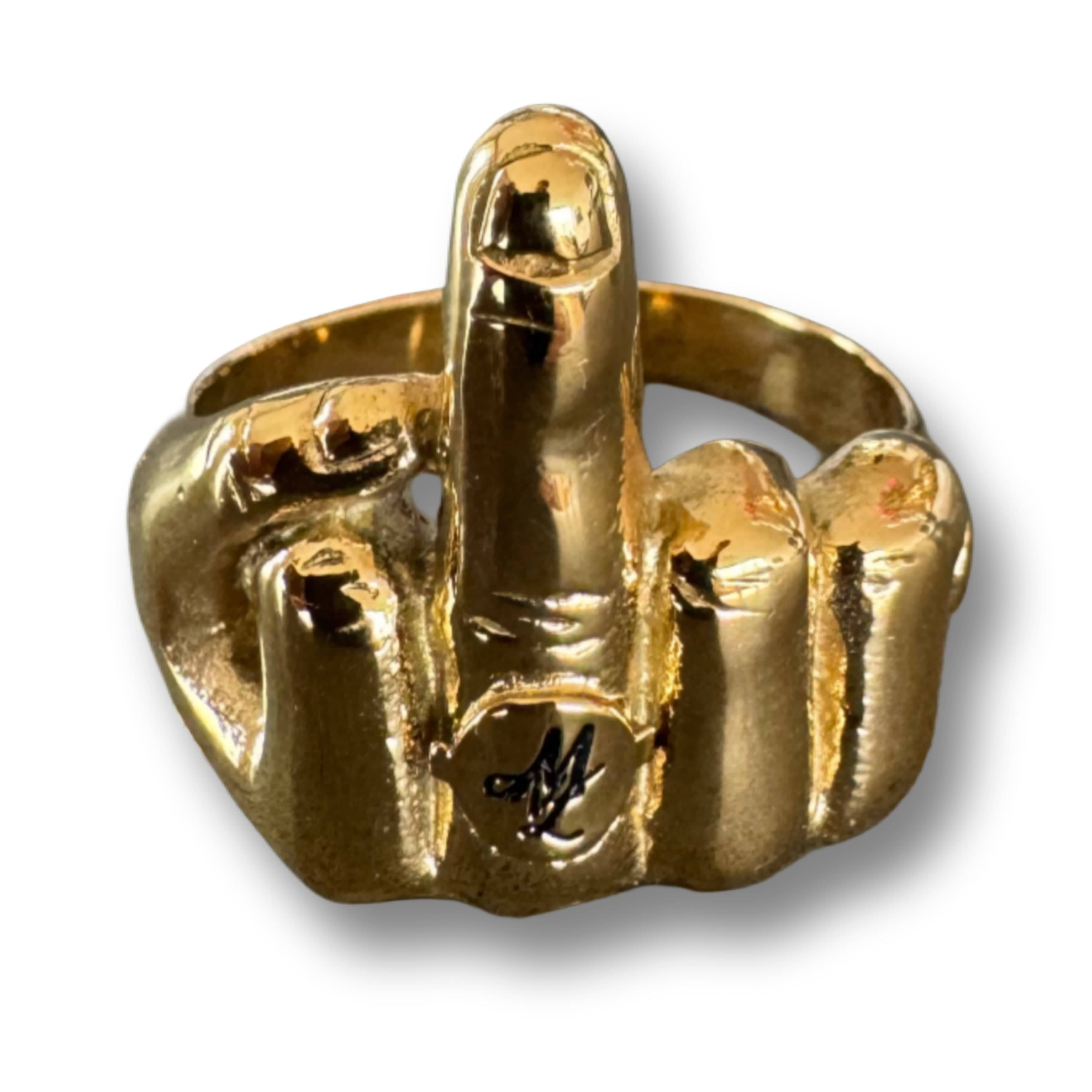 MVL Mittelfingerring - Gold