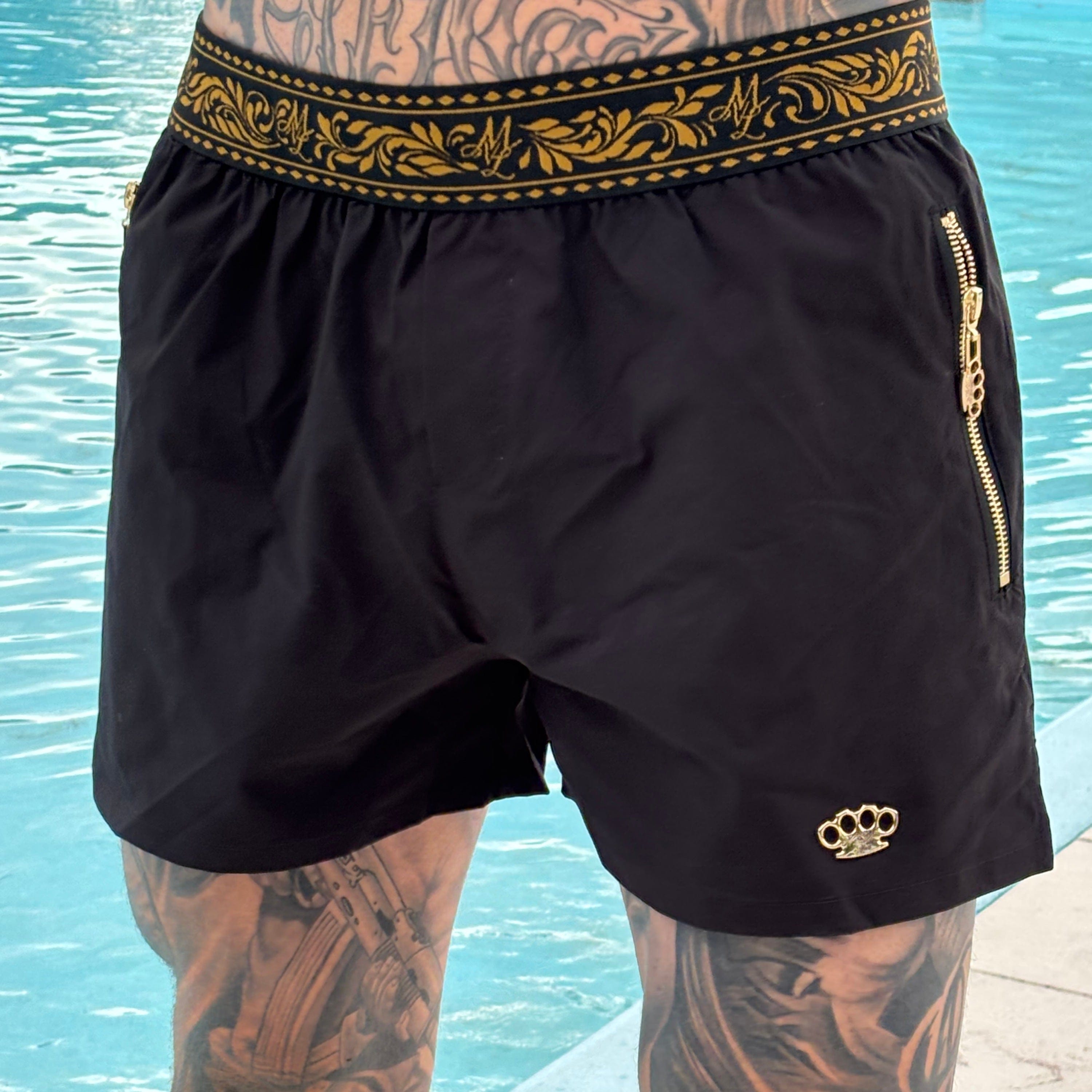 MVL „Meander“ Badeshorts (kurzes Modell)
