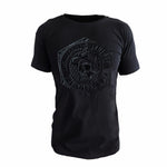 Afbeelding laden in Galerijviewer, MVL Gold line &quot;Hexagon skull&quot; T-shirt