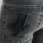 Afbeelding laden in Galerijviewer, MVL super stretch jeans black