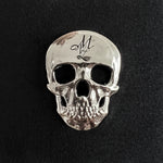 Cargar imagen en el visor de la galería, MVL Skull line - Flower of life basic T-shirt - black