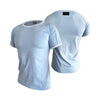 T-shirt basique MVL "bleu clair"