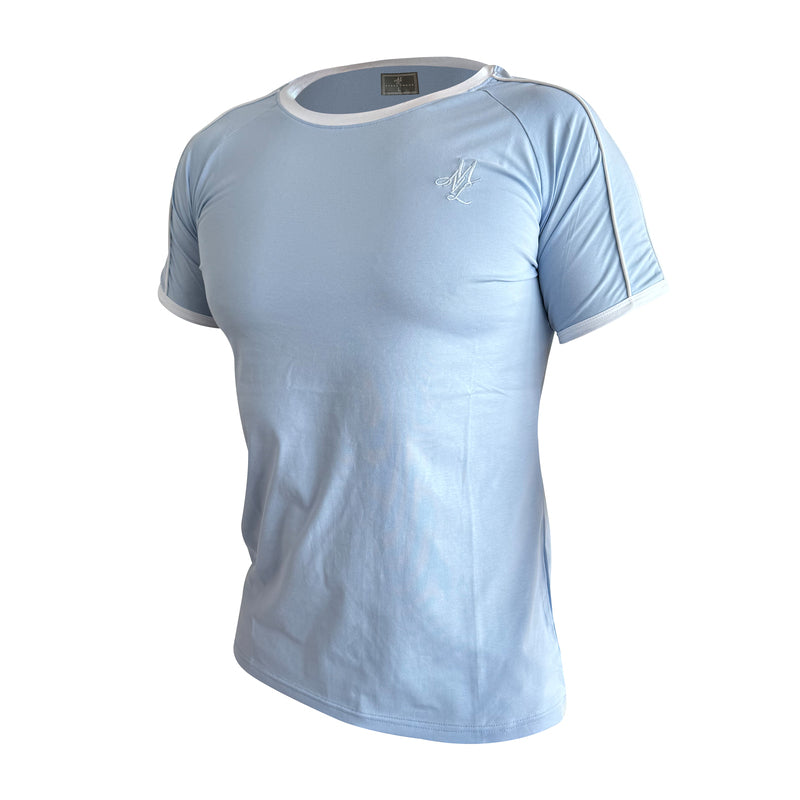 T-shirt basica MVL "Azzurro chiaro"