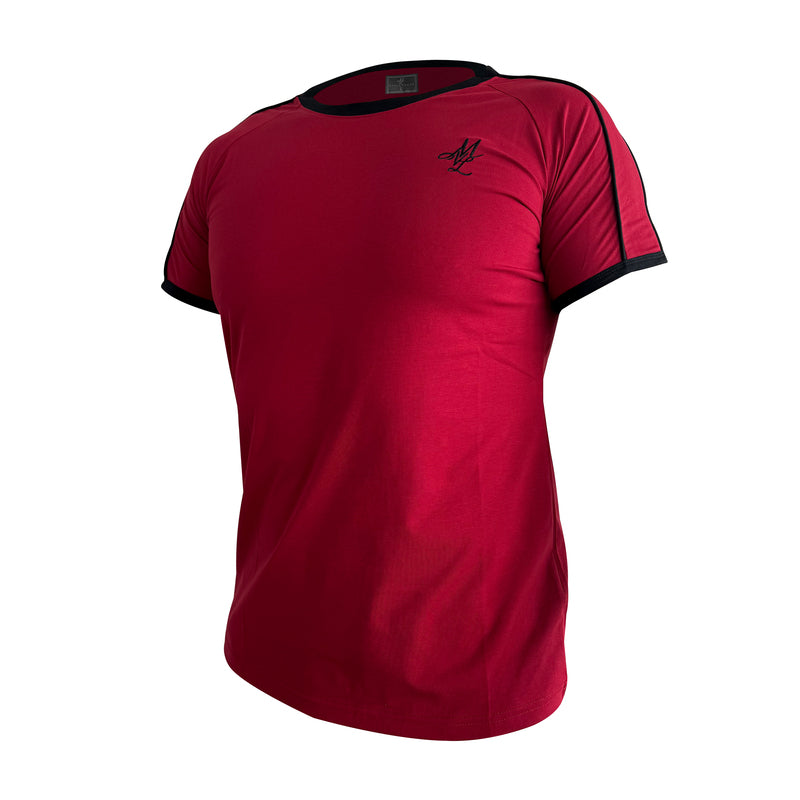 MVL basic T-shirt "Deep red"