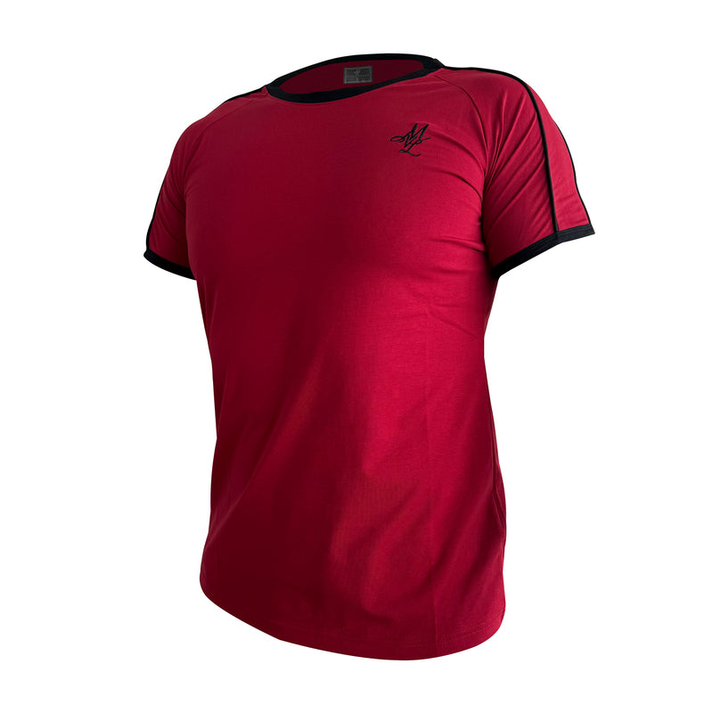 Camiseta básica MVL "Rojo profundo"