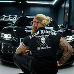 Afbeelding laden in Galerijviewer, MVL Lethal lifestyle T-shirt - black/white