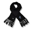 MVL black line scarf - black
