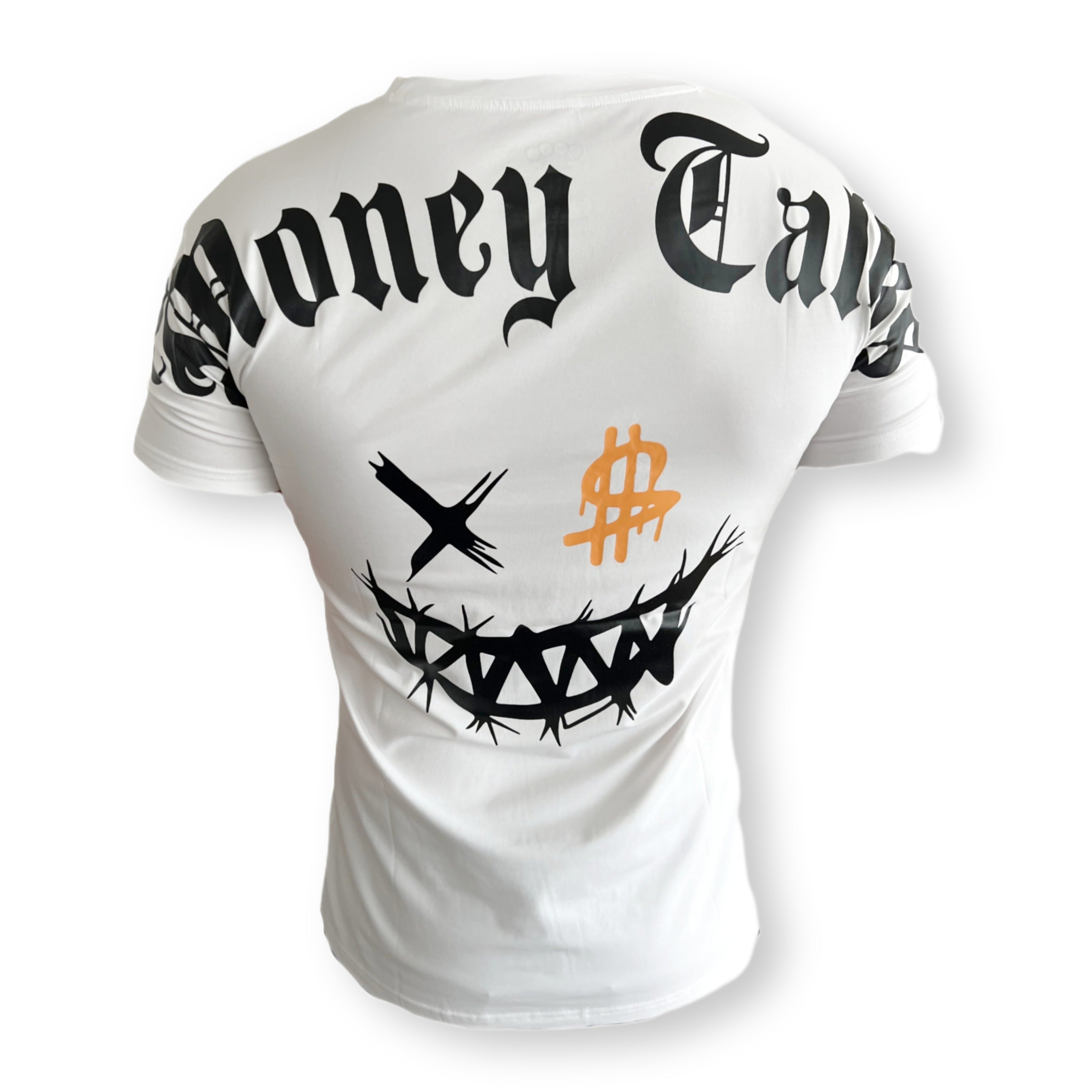 MVL Skull line - Money talks T-Shirt - white