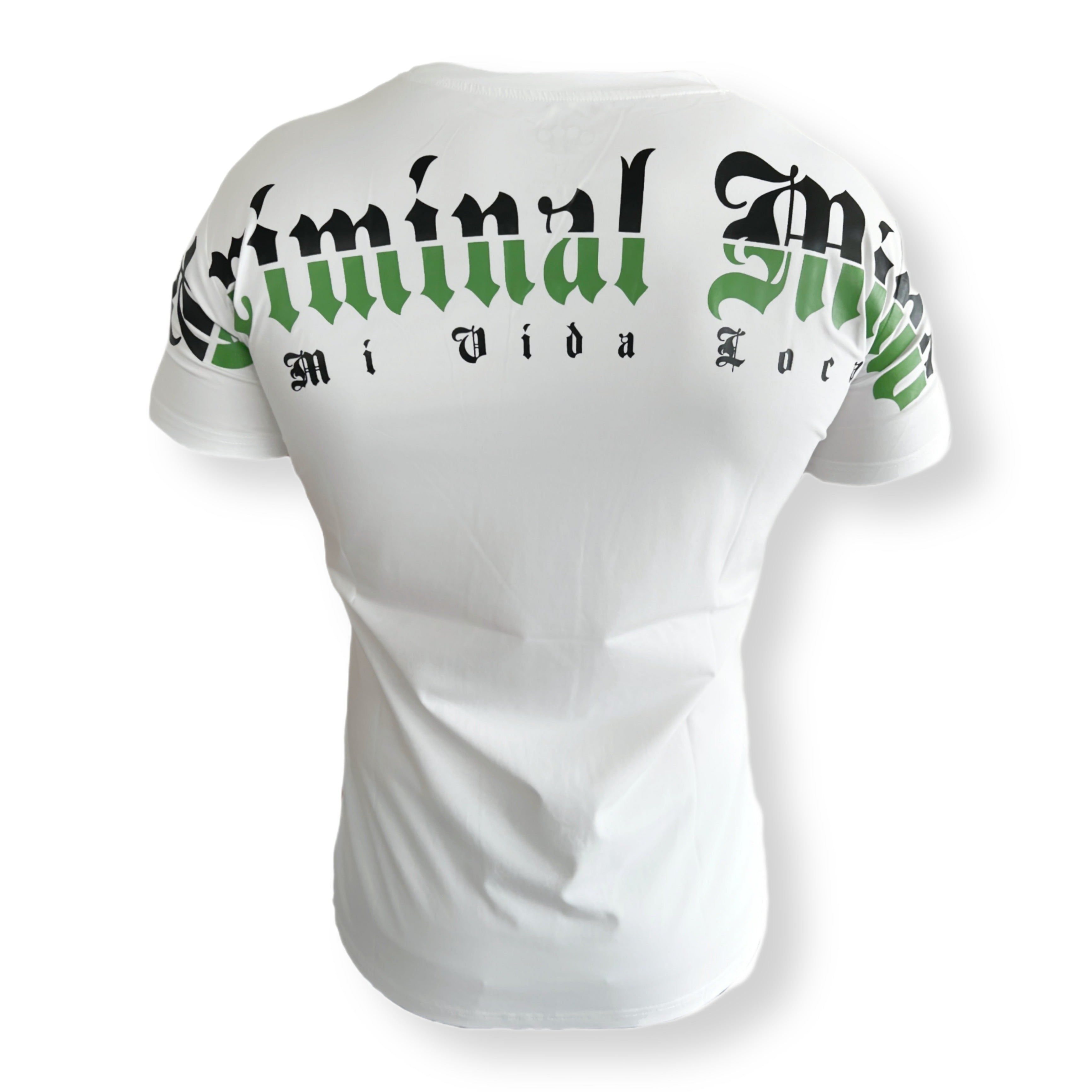 MVL Skull line Criminal mind T-Shirt - white