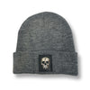 MVL Skull Beanie - grau