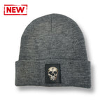 Load image into Gallery viewer, MVL Skull beanie - grey
