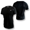 MVL T-shirt géométrique - noir