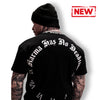 MVL „Karma has no Deadline“ übergroßes T-Shirt – schwarz