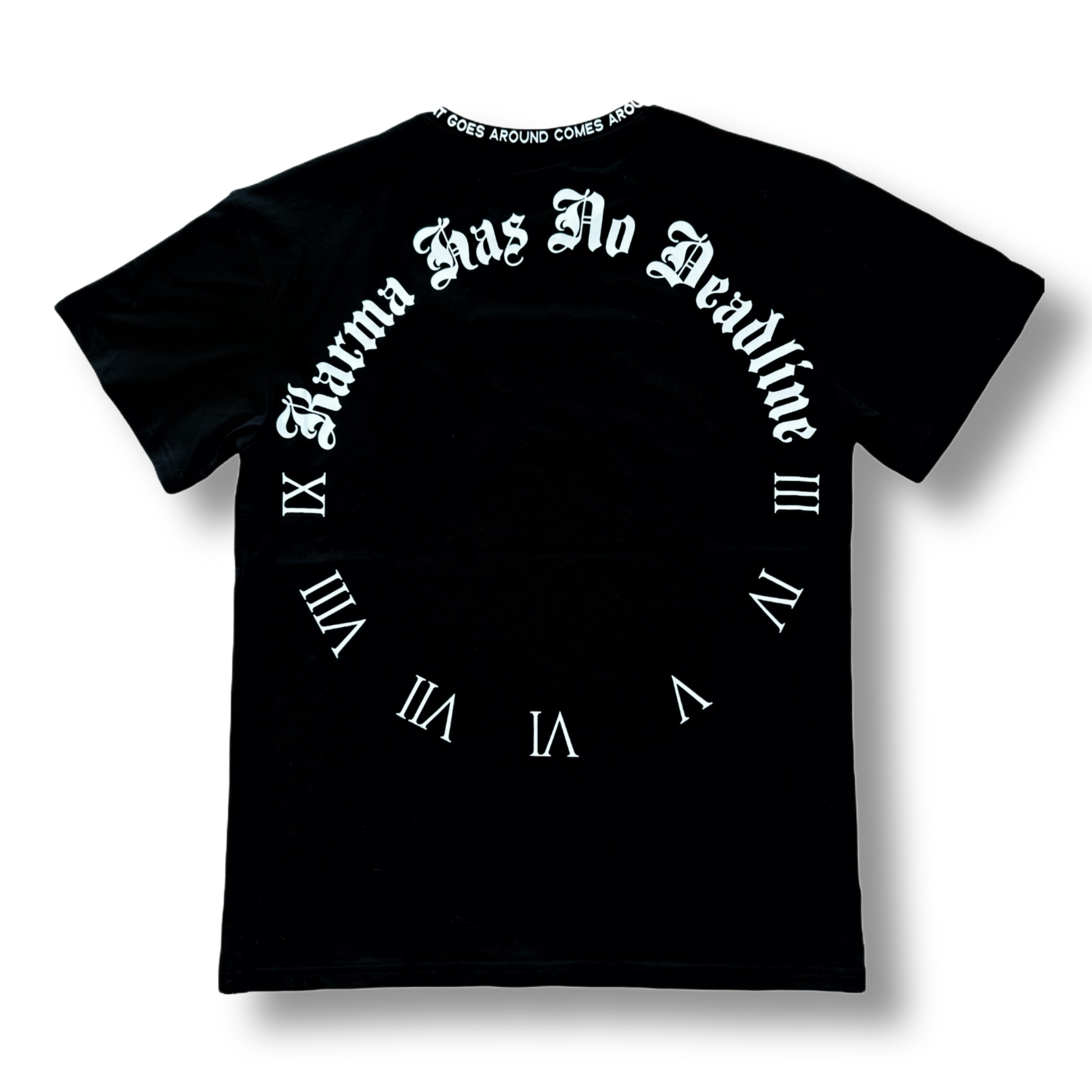 MVL "Karma has no deadline" oversized T-shirt - black