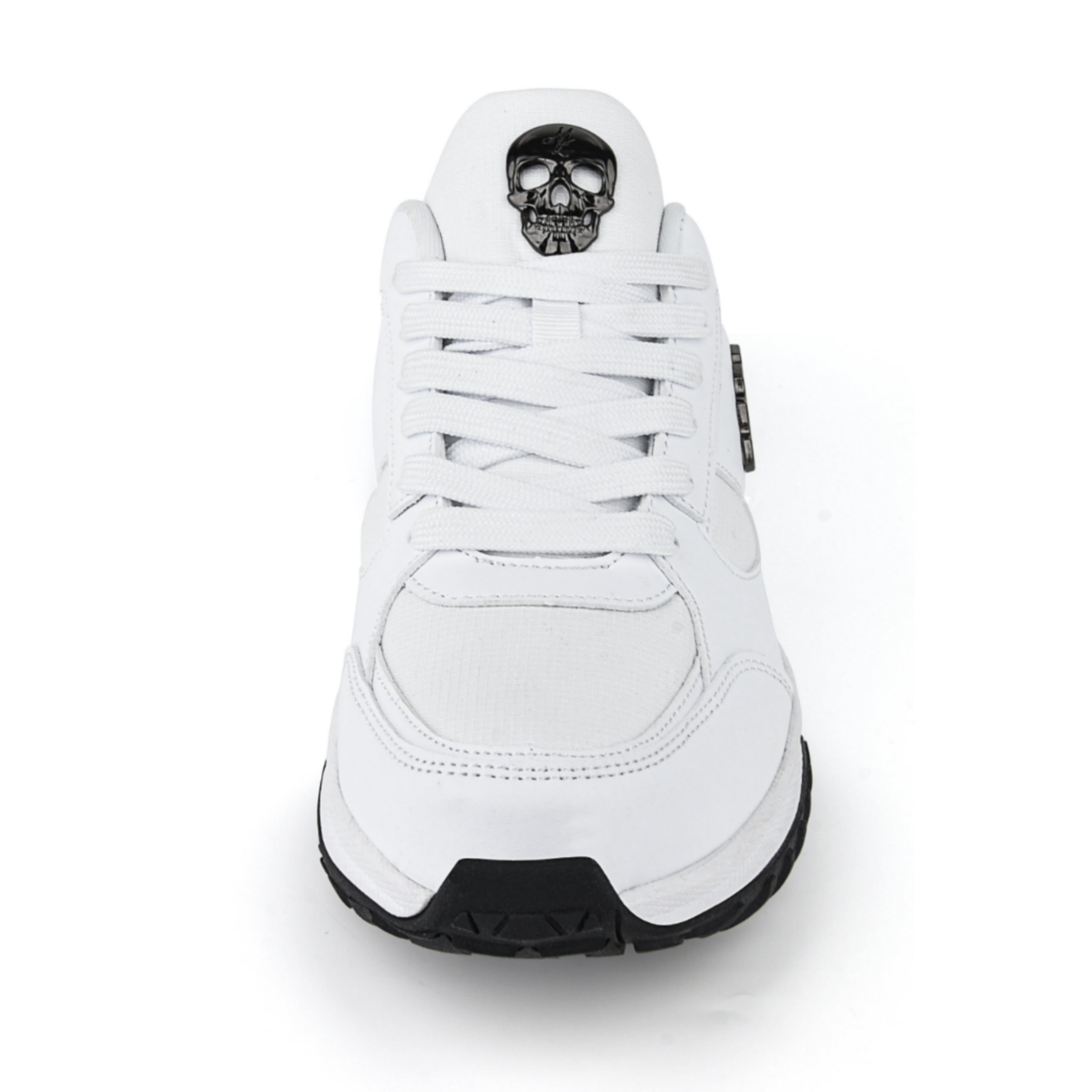 MVL Brass skull sneakers hvid/sort