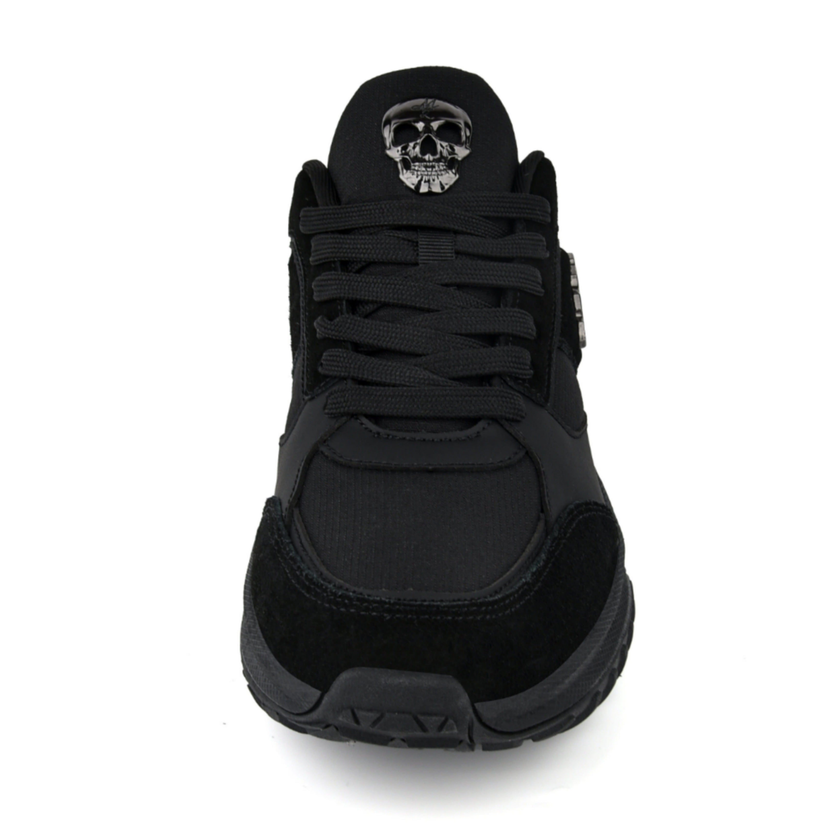 MVL Brass Skull Sneakers schwarz/schwarz