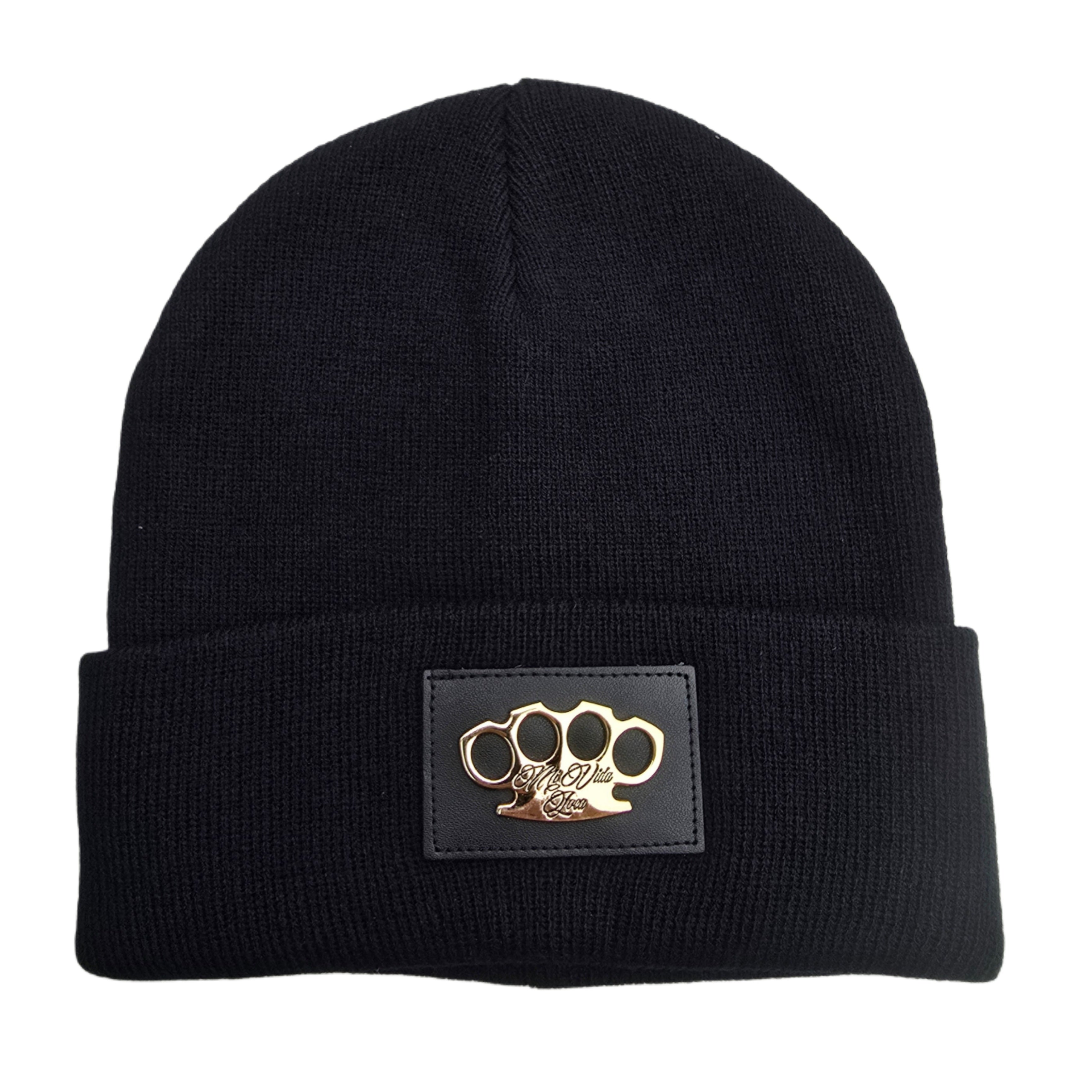 MVL Beanie Schwarz/Gold