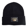 Gorro MVL preto/dourado