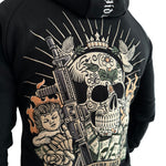 Load image into Gallery viewer, MVL ángeles y dinero  hoodie - black