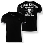 Cargar imagen en el visor de la galería, MVL Lethal lifestyle T-shirt - black/white