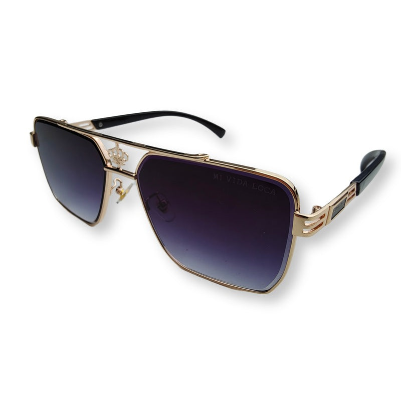 MVL SG Brille Gold/Schwarz