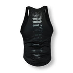 Load image into Gallery viewer, MVL backtext tanktop - black