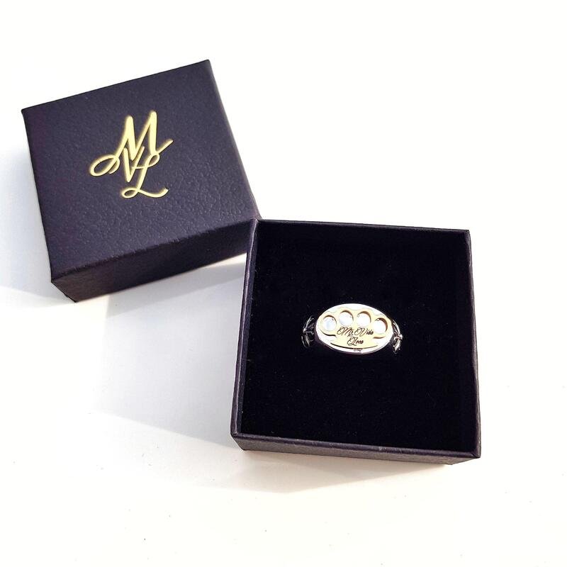 MVL-logo ring - sølv