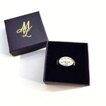 MVL Logo Ring Silber