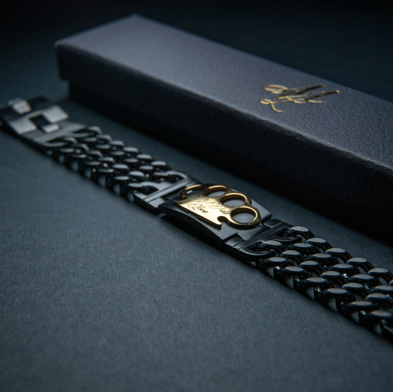 MVL Bracelet - Black/Gold