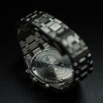 MVL Techno Chronograph Watch - Silver