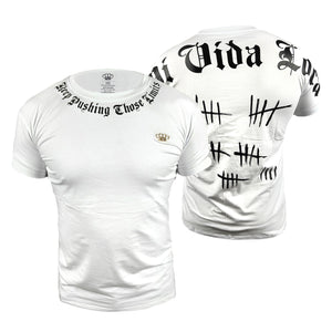 Camiseta MVL "Keep pushing limits" - blanca