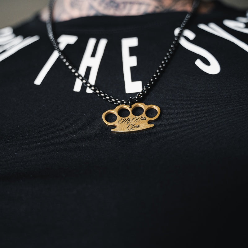 MVL Logo chain "Black / Gold"