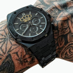 Load image into Gallery viewer, MVL Techno Chronograph Watch - black