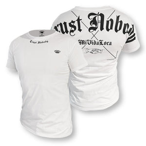 MVL "Trust nobody" T-shirt - white